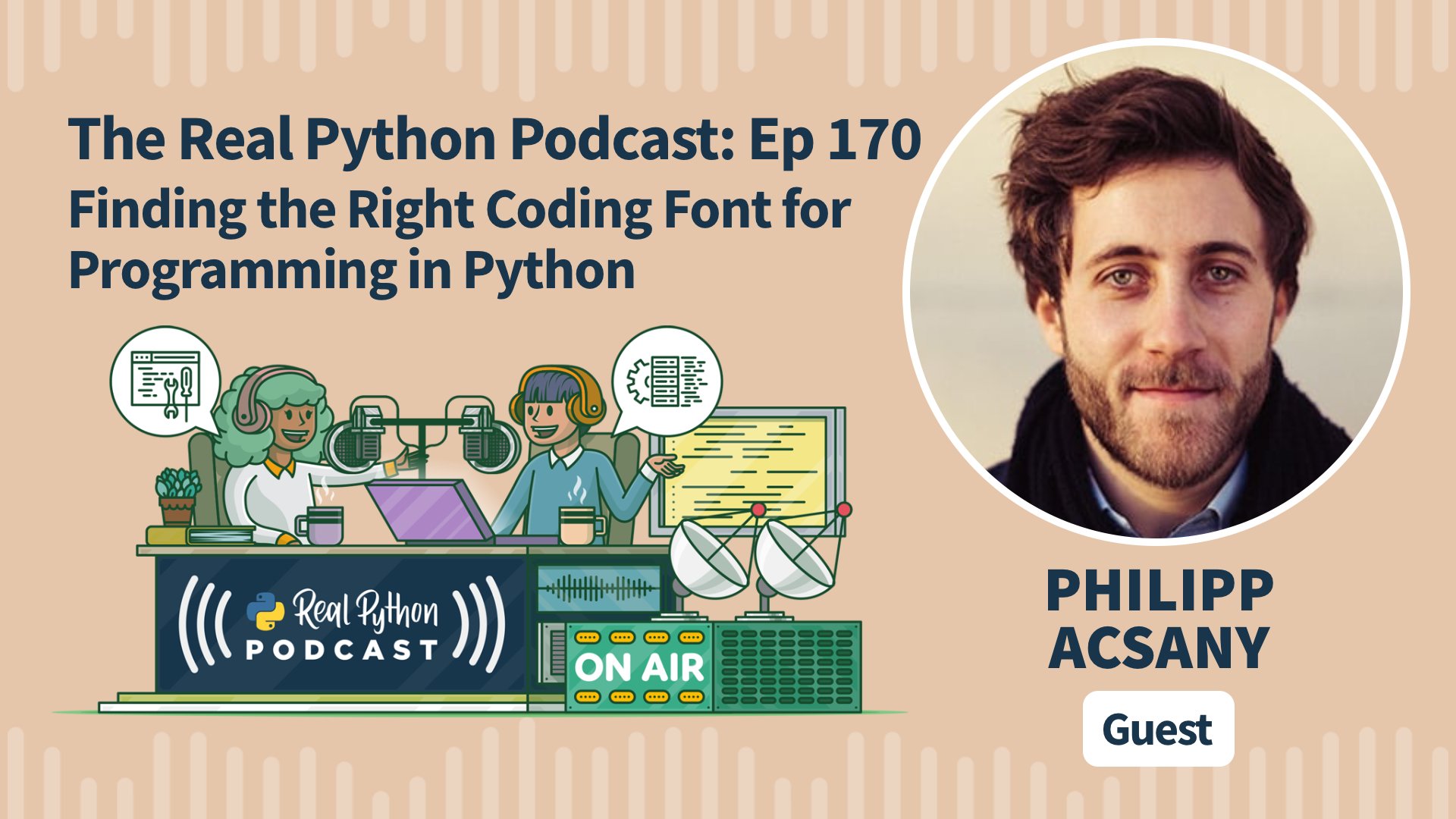 Real Python Podcast Episode #170 Title Artwork