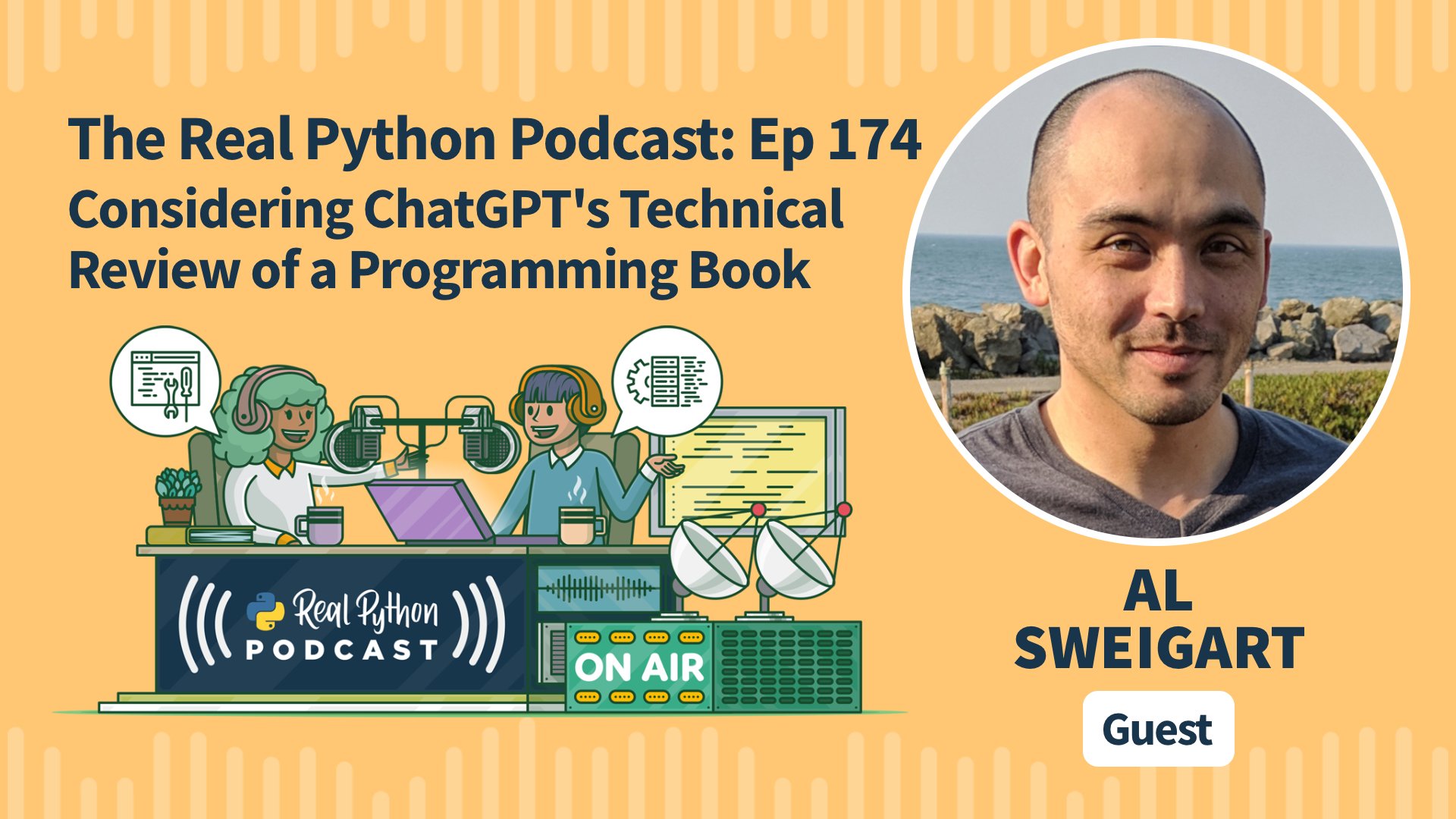 Real Python Podcast Episode #174 Title Artwork