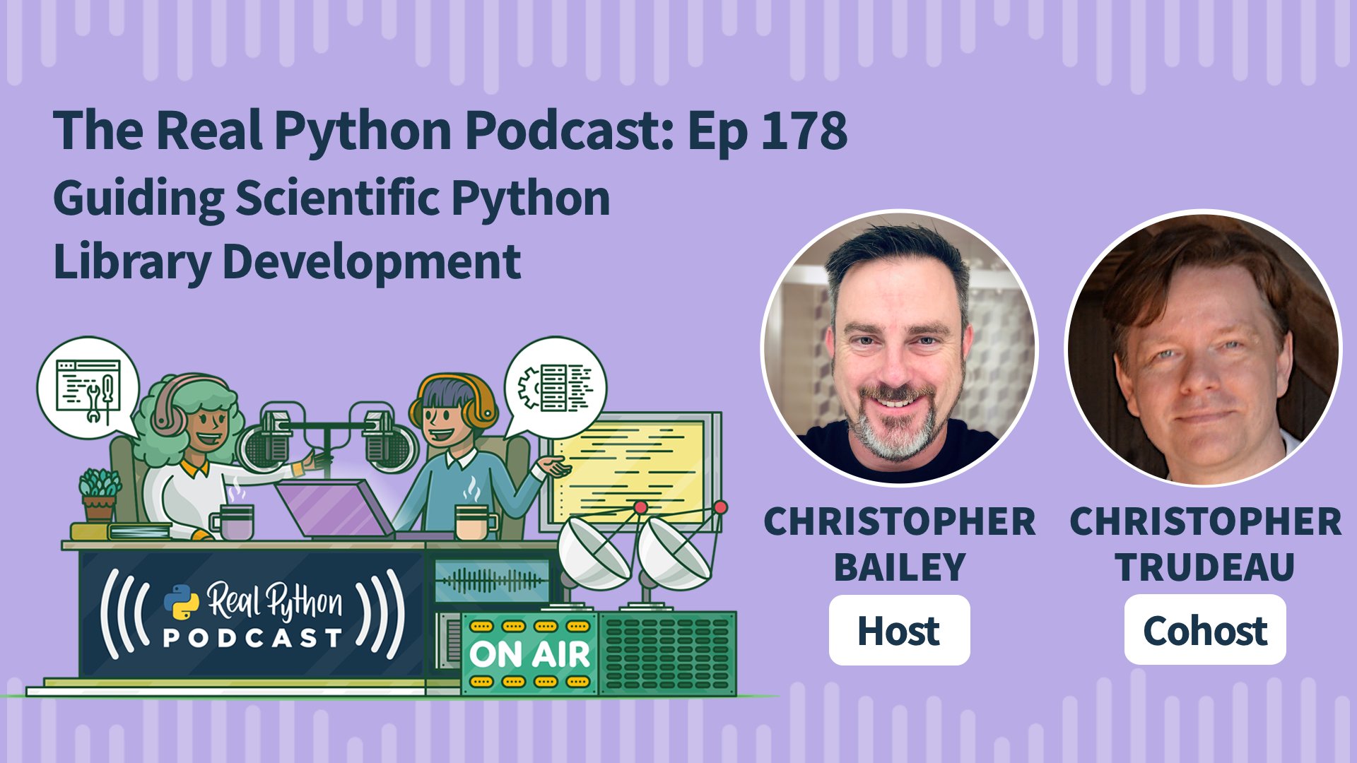 Real Python Podcast Episode #178 Title Artwork