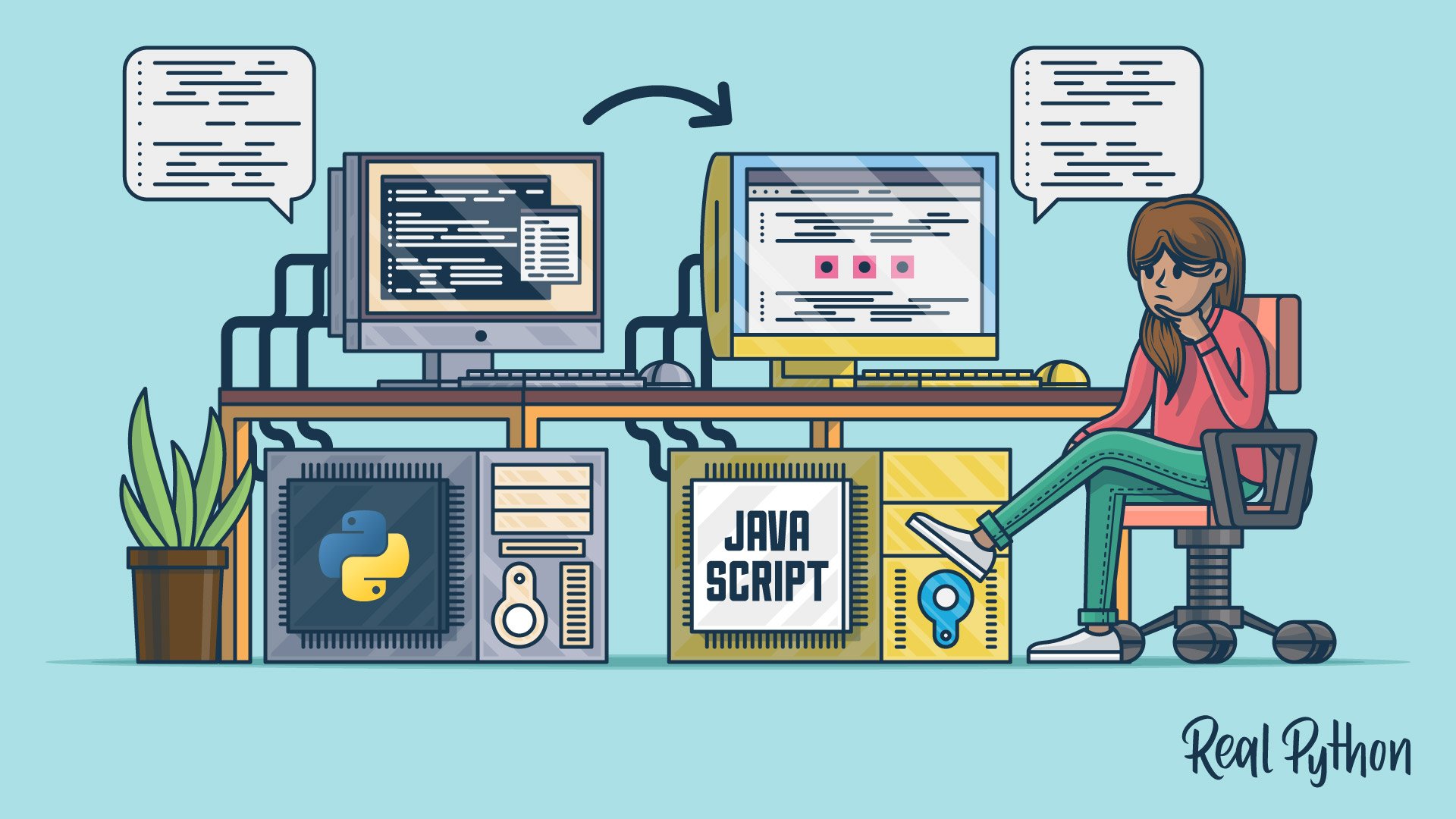 Python vs JavaScript for Pythonistas