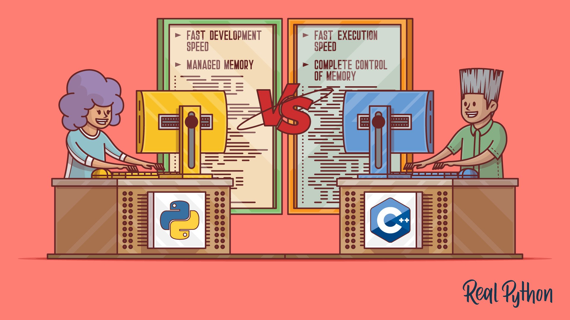 Python vs C++: Selecting the Right Tool for the Job