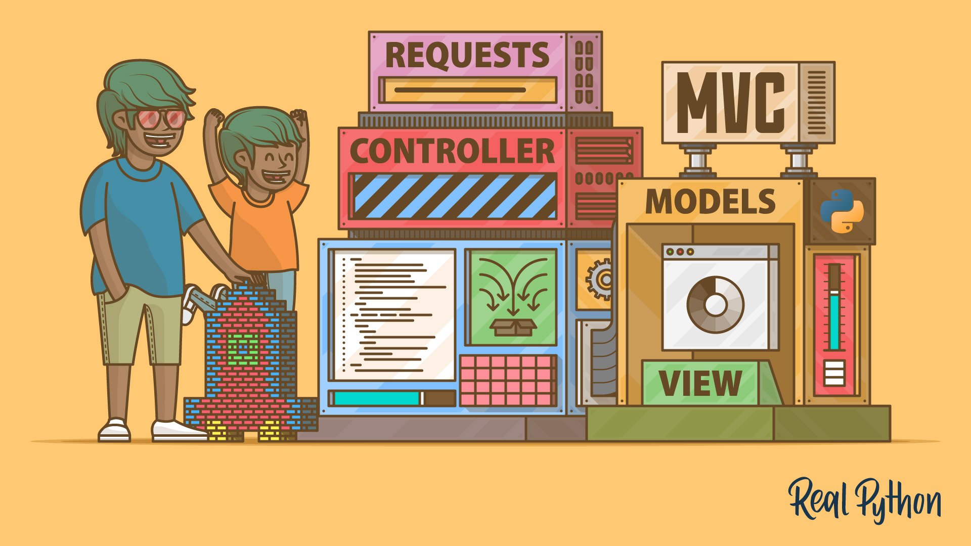 Model-View-Controller (MVC) in Python Web Apps: Explained With Lego